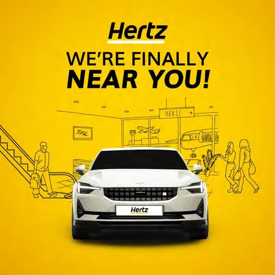 Hertz — Turning a branch opening into a ten-part story
