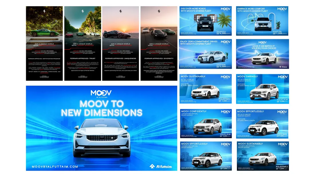 MOOV by Al-Futtaim — Making a subscription feel like a car you already know