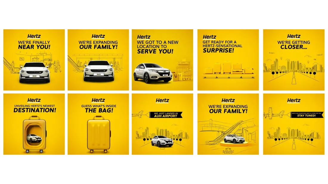 Hertz — Turning a branch opening into a ten-part story