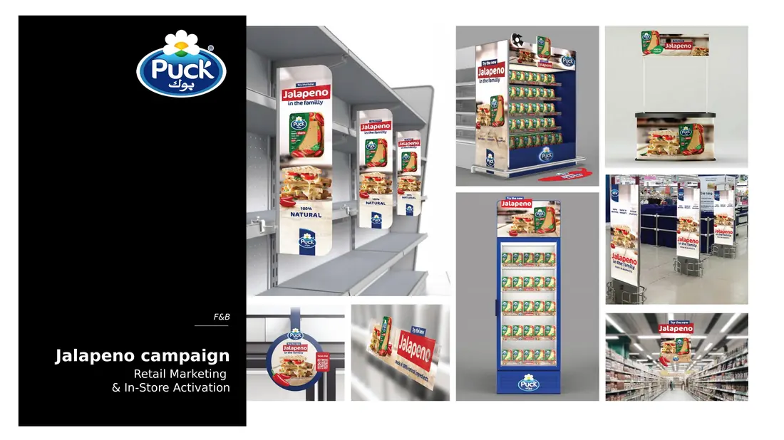 Arla Foods — Puck, Kraft, Lurpak — Three brands competing for the same metre of shelf