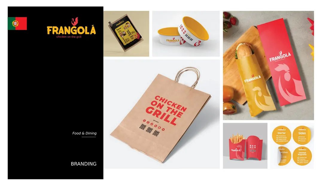 Frangolá — Identity and packaging system, Food & dining, Portugal
